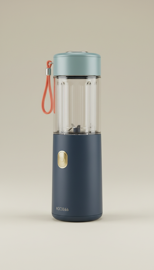 Compact portable USB rechargeable blender
